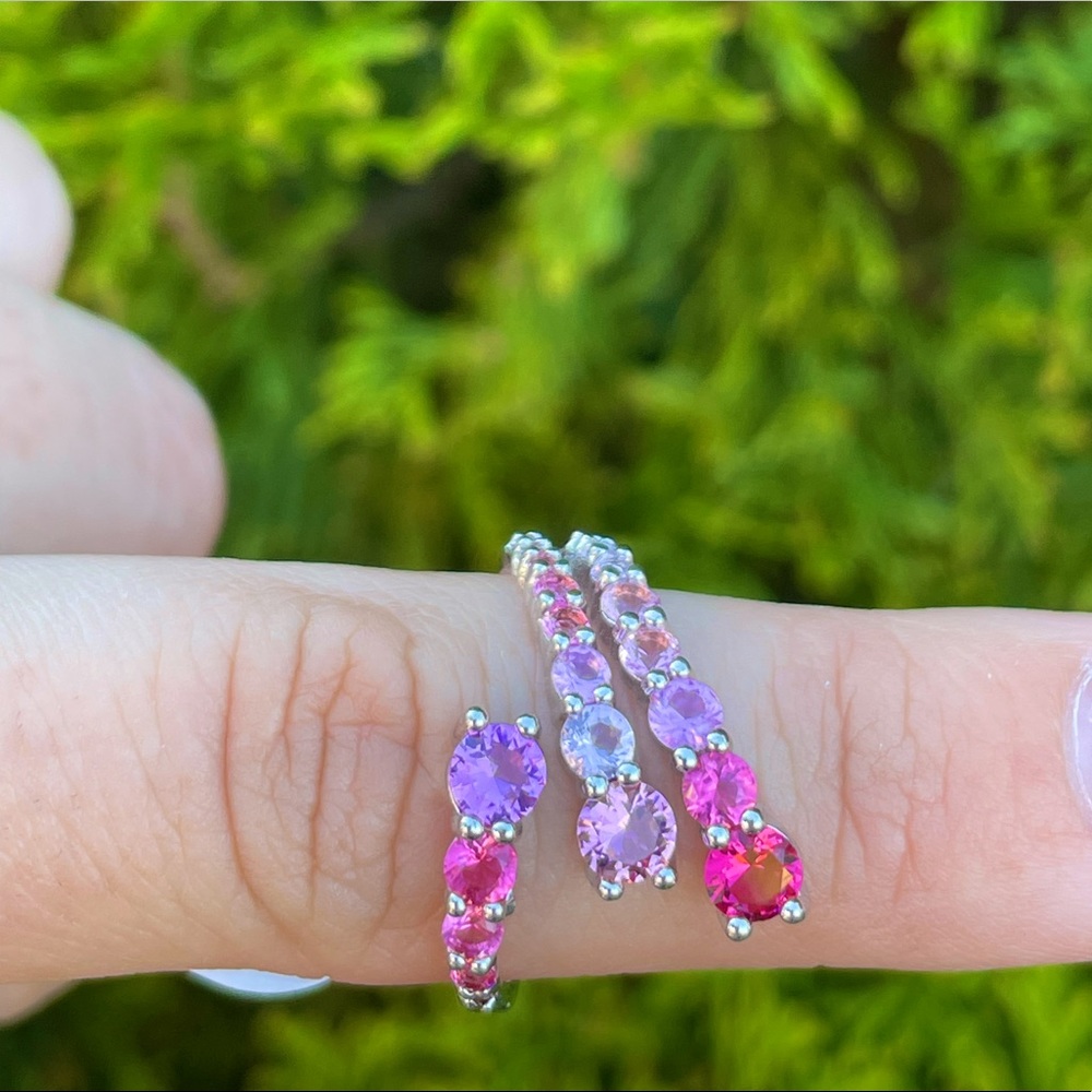 BNWT Lab-created Ombré Ruby ring